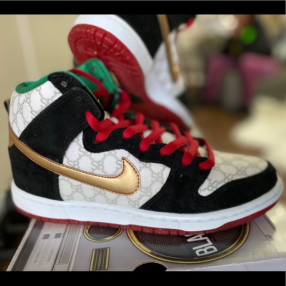 nike dunk sb high black sheep paid in full